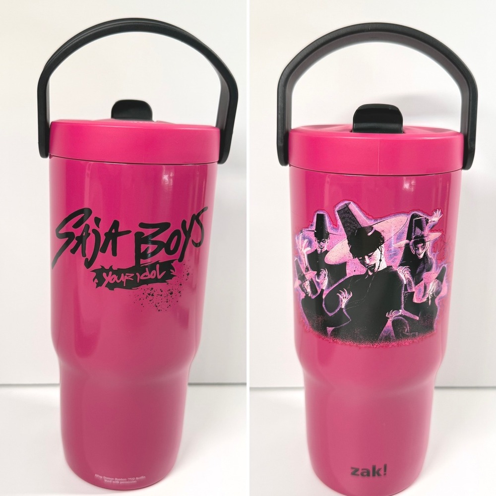 Zak Designs K-Pop Demon Hunters Saja Boys Tumbler 20oz Sams Club Exclusive NEW